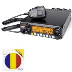 PNI Jopix AT-5555N II paket amaterske radio stanice, uključeni AM, FM, SSB i ljepljiva zastavica