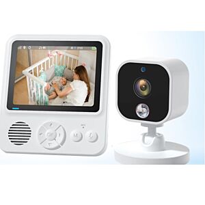 Video Baby Monitor PNI BM280 zaslon 2,8 inča bežični 2,4 Ghz, temperaturni senzor, VOX, noćni vid