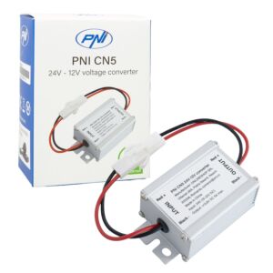 PNI CN5 pretvarač napona, ulaz 24 V, izlaz 12 V, 5 A