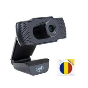 PNI CW1850 Full HD 1080P 2MP paket web kamere, uključen USB, klip-on i sticky Flag Pad