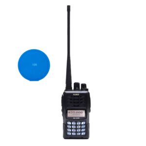 PNI Alinco DJ-500-E komplet prijenosne VHF/UHF radio stanice, podesiva snaga, 200CH, 1500mAh, Talk Around, VOX, TOT, CTCSS, 