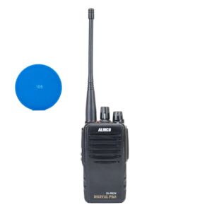 PNI Alinco DJ-PAX4 komplet prijenosne radio stanice, PMR446, analogni i digitalni dvostruki način rada, VOX, TOT, IP67, baterija od 1800 mAh