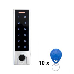 Package PNI DK350 Access Control Keyboard s Wi-Fi Tuya aplikacijom i 10bc oznakom TEM01 125 KHz 64 bit