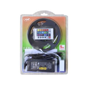 PNI D-Light 60RGB fleksibilna unutarnja LED traka 60 LED/m 12V 5m s daljinskim upravljačem
