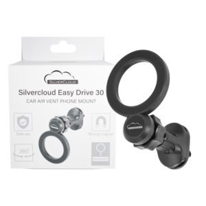 Silvercloud Easy Drive 30 Magnetski držač za mobitel tipa Magsafe, pričvršćen u ventilacijsku rešetku
