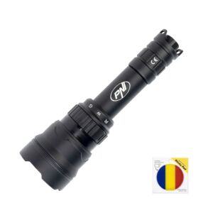 PNI Adventure F300 svjetiljka s 3-bojnom LED diodom, bijela, crvena, zelena, maks. 10 W, IPX6 + ljepljiva zastavica