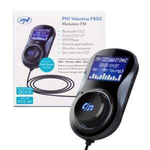 PNI Valentine F800 Bluetooth FM modulator