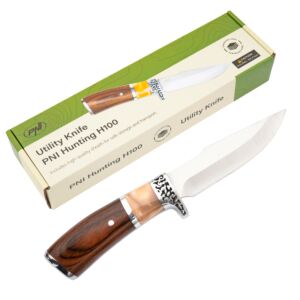 Lovački nož PNI Hunting H100, dužina 215 mm, navlaka uključena