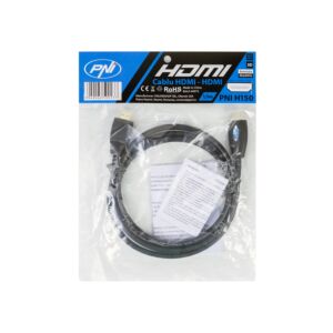 PNI H150 brzi 1,4 V HDMI kabel, utikač, Ethernet, pozlaćen, 1,5 m