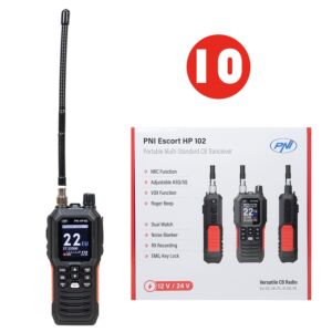 Kutija s 10 kom. prijenosnih CB radio stanica PNI Escort HP 102