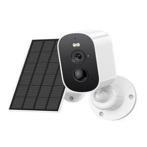 PNI IP775S 5MP kamera za video nadzor, solarni panel, ugrađena baterija, utor za micro SD karticu, noćni vid, audio