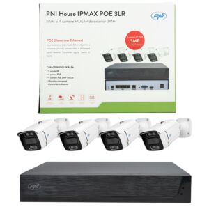PNI House IPMAX POE 3LR komplet za video nadzor