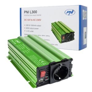 Inverter napona PNI L300 12V napajanje 230V izlaz 300W
