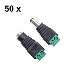 Set 50bc PNI M02 majki/muški utikači za nadzor