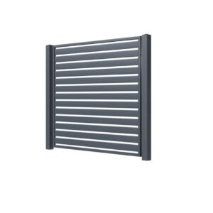 PNI aluminijska ograda MAB1200 duljine 1,2 m i visine 2 m