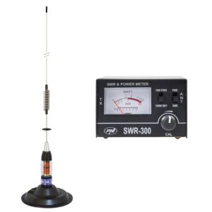 Paket PNI ML70 CB antene, duljine 70 cm s uključenim magnetom + PNI SWR-300 reflektometar