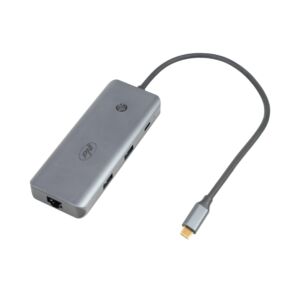 PNI MP15S USB-C na HDMI multiport adapter, 2 x USB 3.0, SD/TF, RJ45, USB-C PD