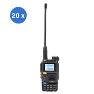 20-dijelna prijenosna VHF/UHF PNI P18UV radio kutija