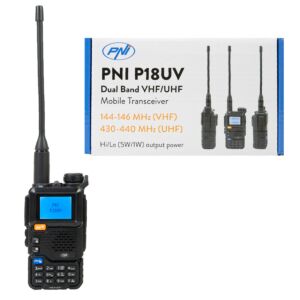 Prijenosna VHF/UHF radio postaja PNI P18UV, dvopojasna