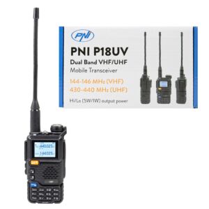Prijenosna VHF/UHF radio postaja PNI P18UV, dvopojasna
