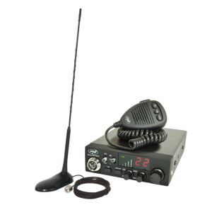 CB PNI ESCORT HP 8024 ASQ 12 / 24V komplet radio stanica + CB PNI Extra 45 antena sa magnetom