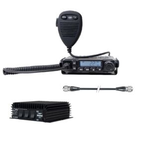PNI Escort HP 6500 PRO paket CB radio stanice, ASQ, VOX, NRC + pojačalo RX-TX KL203P, AM-FM-SSB, 100 W, 12 V i kabel 