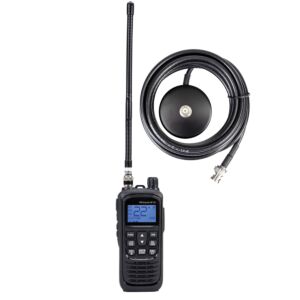 Prijenosni CB radio komplet PNI Escort HP 92 multi standard 4W, 12-24V AM-FM s BNC magnetskom bazom