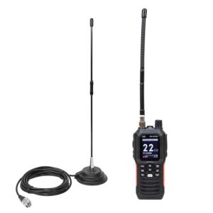 PNI Escort HP 102 Multi Standard prijenosna CB radio stanica, 4W, 12V-24V, AM-FM s PNI Extra 40 CB antenom i magnetima