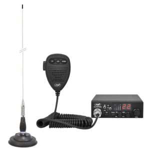 CB PNI ESCORT HP 8000L ASQ radio stanica Kit + CB PNI ML100 antena