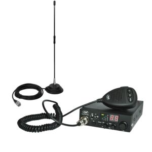 CB PNI ESCORT HP 8024 ASQ radio stanica Kit + CB PNI Extra 40 antena