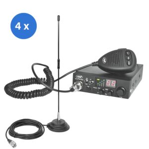 CB radio stanica PNI Escort HP 8000L ASQ + CB antena PNI Extra 40