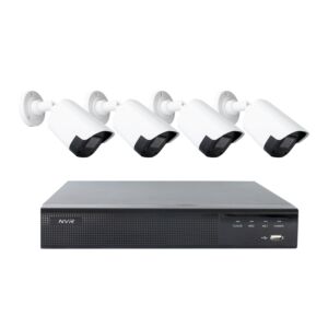 PNI House IPMAX POE22S komplet za videonadzor, NVR i 4 bullet kamere s 4MP