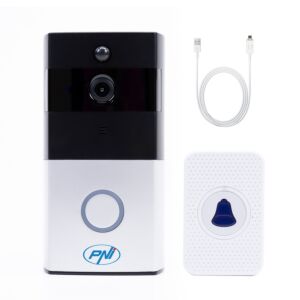 PNI SafeHome PT710B Pametni video interfonski paket WiFi HD, P2P i USB 2.0 na Micro USB kabel od 1 m