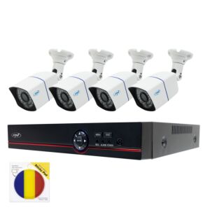 AHD PNI House PTZ1500 5MP DVR komplet za video nadzor - 4 kamere i ljepljiva zastavica