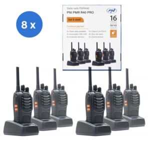 Komplet od 6 prijenosnih radio stanica PNI PMR R40 PRO