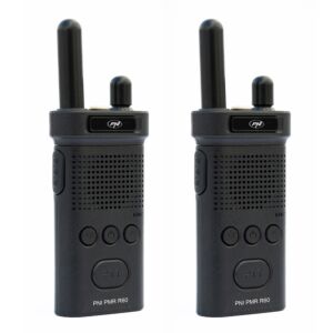 Komplet od 2 prijenosne radio stanice PNI PMR R60 446MHz, 0.5W, 16 programabilnih kanala, 16 PMR i 50 CTCSS i 104 DCS tona, Sca