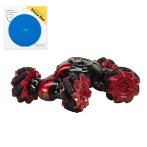 Silvercloud RedUključeni su dva seta terenskih vozila s daljinskim upravljačem i ljepljivom podlogom plave boje.