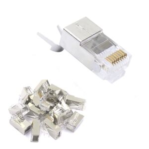 PNI RJ45 utičnica za Cat7 S / FTP kabel set s 10