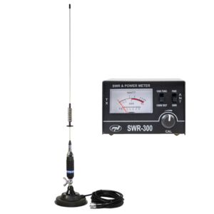CB antena PNI S75 s magnetom i reflektometrom za mjerenje SWR-a