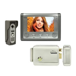 SilverCloud House 715 video portafon komplet sa 7 inčnim LCD zaslonom i SilverCloud YL500 elektromagnetskim portafonom