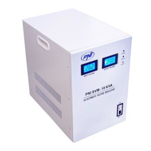 Jednofazni stabilizator napona PNI SVM-10K sa servomotorom 10000VA, 8000W, izlaz 230V