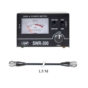 Paket reflektometra PNI SWR-300 PWR-SWR, za mjerenje SWR-a i priključni kabel PNI R150