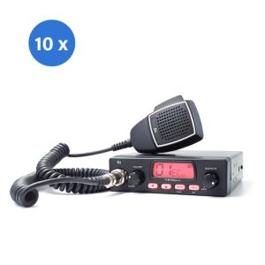 Kutija s 10 dijelova CB TTi TCB-550 N radio stanica s automatskim prigušivačem