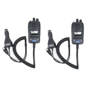 Paket 2bc TTi TCB-H100 prijenosna CB radio stanica, 12V/24V napajanje, Roger Beep, Squelch