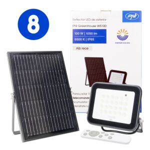 Kutija s 8 kom. LED reflektora PNI GreenHouse WS100
