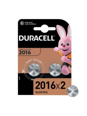 Duracell specijalizirane litijske CR2016N baterije, 2 kom
