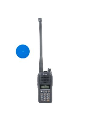 ICom IC-A16EBT VHF prijenosna radio stanica Kit s Bluetoothom, za zrakoplovstvo 118,000–136,992 MHz, 2400 mAh, IP67 + poklon S