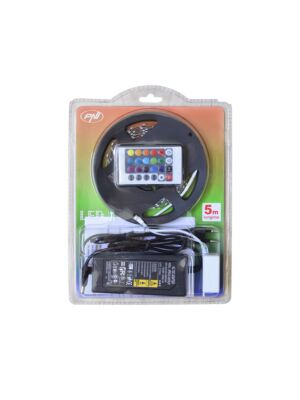 PNI D-Light 60RGB fleksibilna unutarnja LED traka 60 LED/m 12V 5m s daljinskim upravljačem