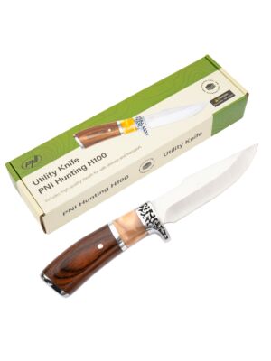 Lovački nož PNI Hunting H100, dužina 215 mm, navlaka uključena