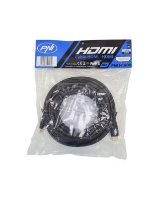 PNI H1000 brzi 1,4 V HDMI kabel, priključak, Ethernet, pozlaćen, 10 m